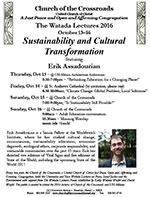 Watada Lectures - main flyer thumbnail image