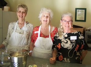 Unitarian Universalist hospitality team volunteers