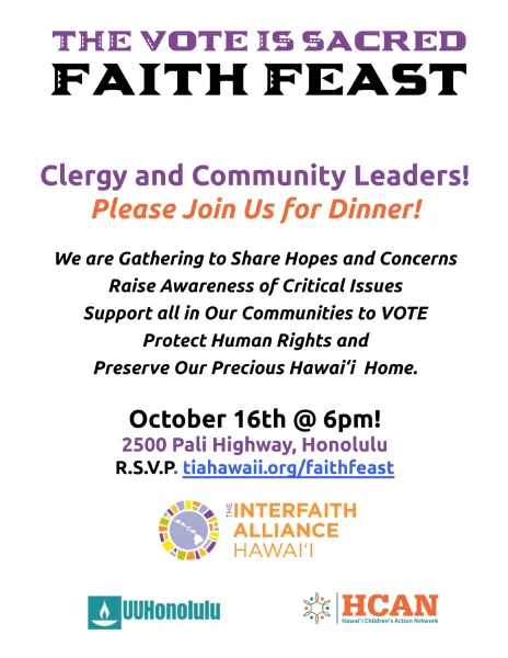 Faith Feast 2026 Flyer